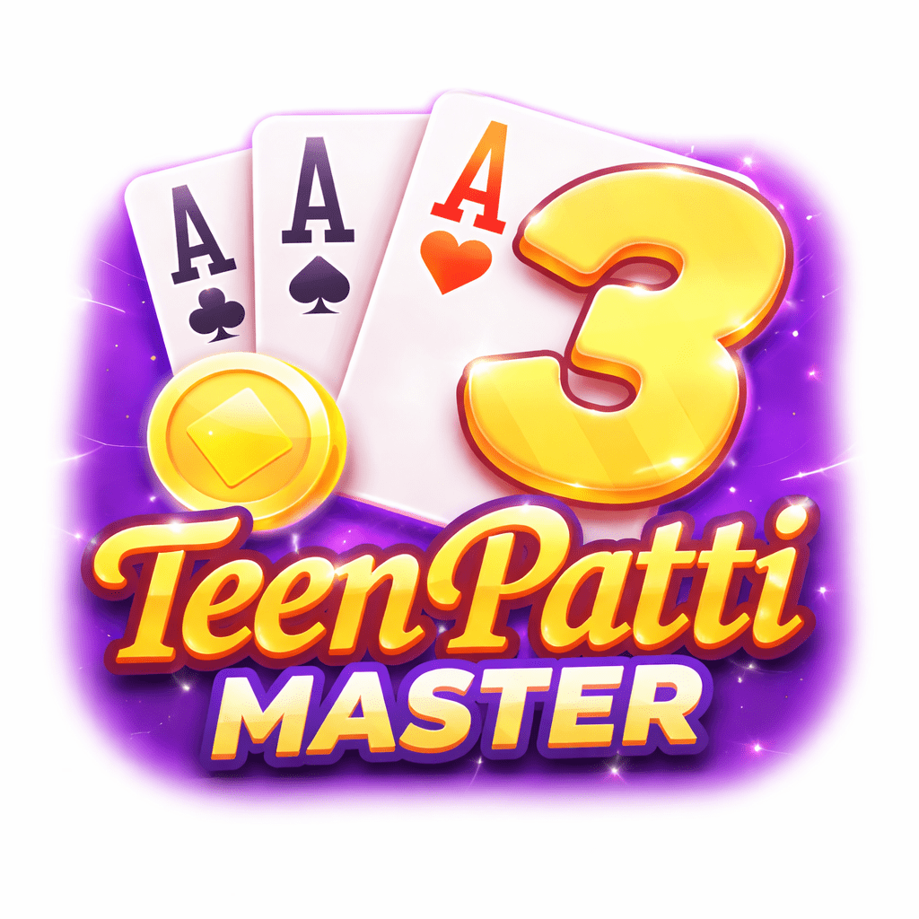 Teen Patti Master Logo with Teen Patti