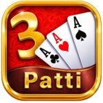Teen Patti Master Gold logo with playing cards and gold theme